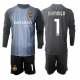 Inter Milan Yann Sommer #1 Keeper Hjemmedraktsett Barn 2025-26 Langermet (+ Korte bukser)